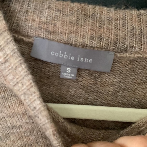Cobble Lane Pullover Cable Cable Knit Sleeve Sweater. Size S - Picture 7 of 10